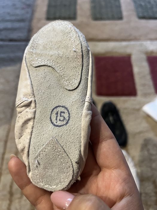 чешки танці балетки шкіра кожа 15 16 17