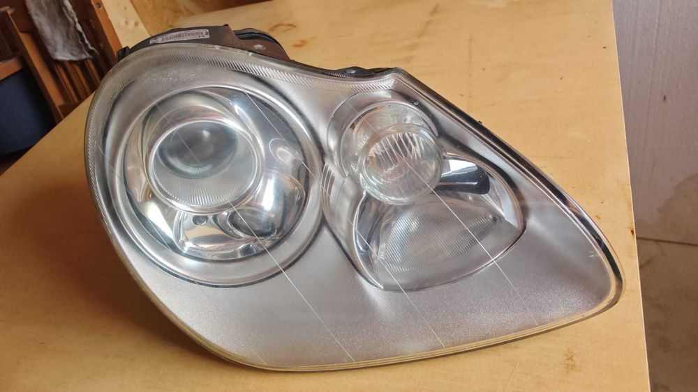 Oryginalne reflektory Porsche Cayenne 955 2003–2006 Xenon Valeo – komplet