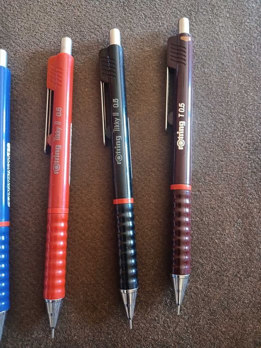 Conjunto 6 lapiseiras Rotring Tikky II de 0,5