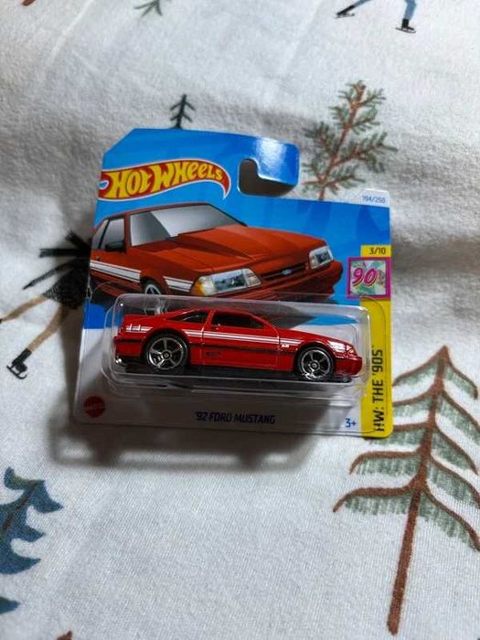 ’92 Ford Mustang Hot Wheels