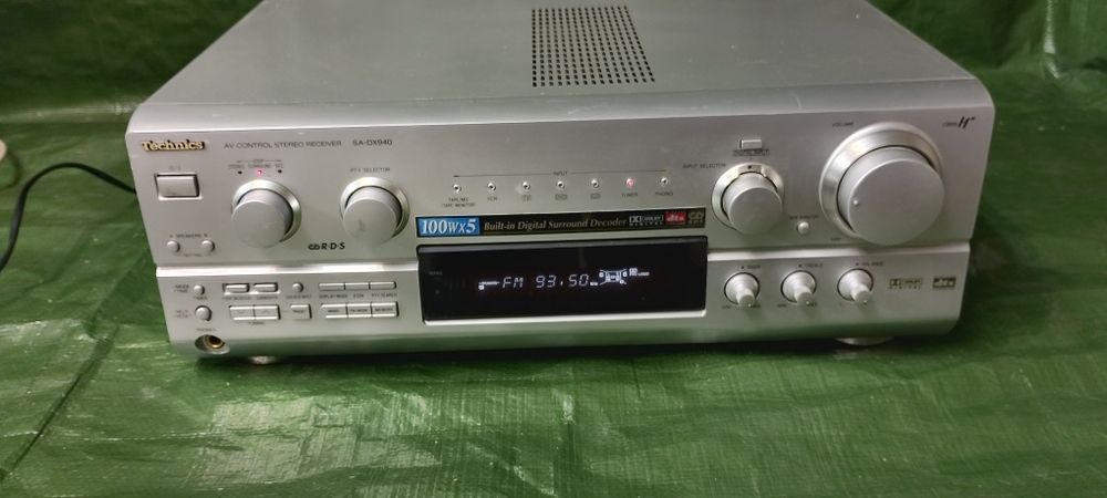 Amplituner Technics SA-DX940 sprawny brak tylko pilota