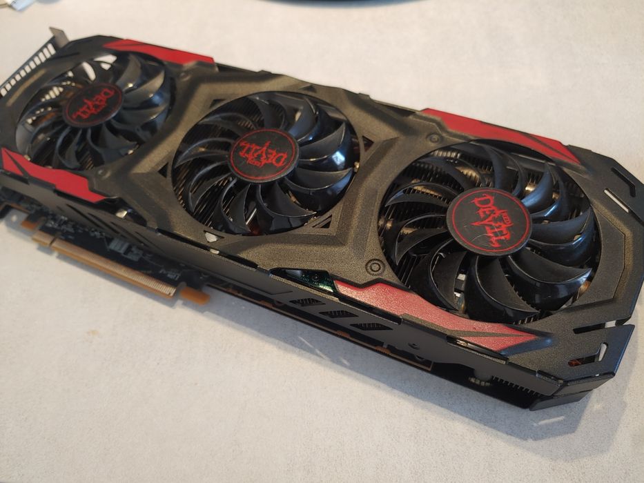 POWERCOLOR Radeon Rx480 rx580 Відеокарта XFX red devil RadeonRX480 8G ...