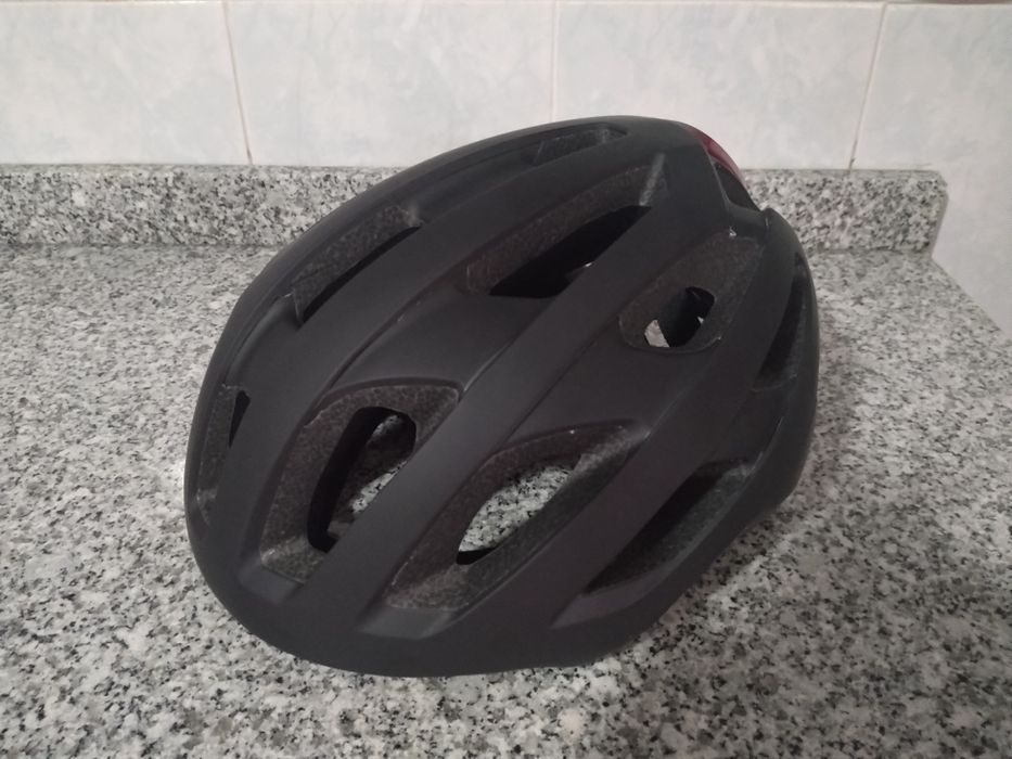 Capacete p/ bicicleta c/ iluminação