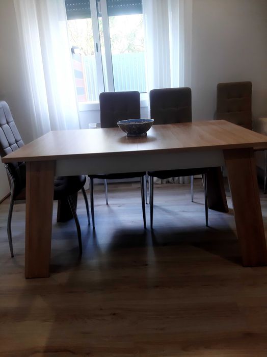 Mesa sala jantar extensível