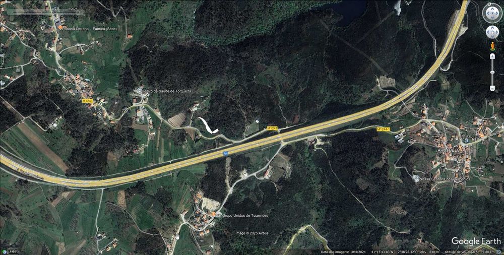 Terreno rústico (souto) em Moçães, Torgueda – 1160 m²