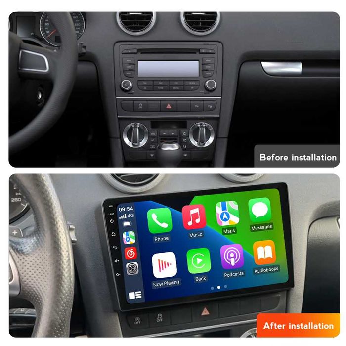 Audi A3 штатная магнитола Android GPS навігація Ауди