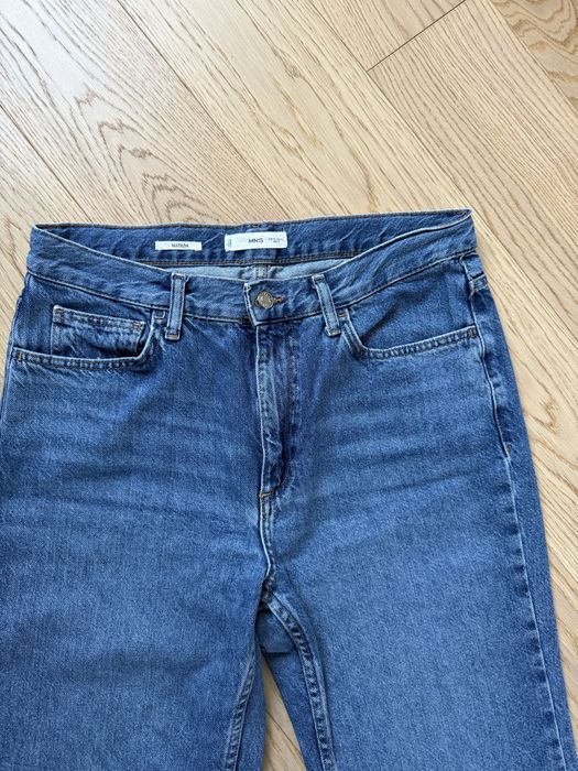 Стильні прямі джинси Mango 42 розмір