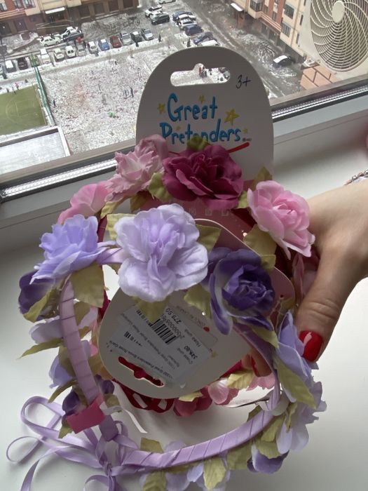 Обручи венки украшения типры для девочки для волос