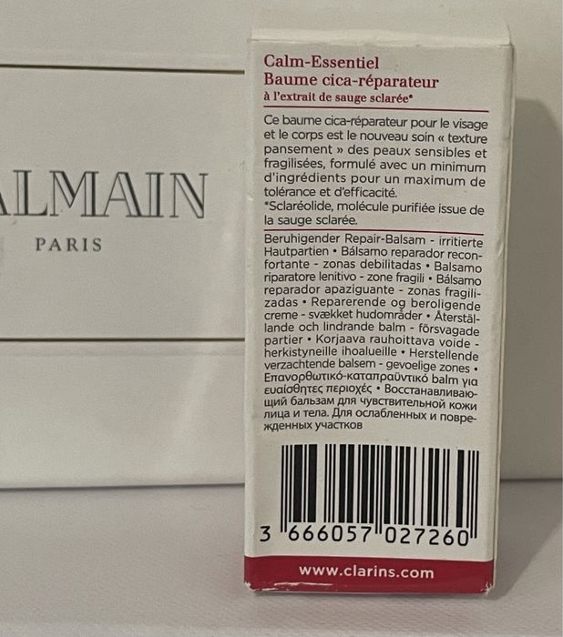 Emulsja do twarzy Clarins Calm-Essentiel dzień i noc 3 ml