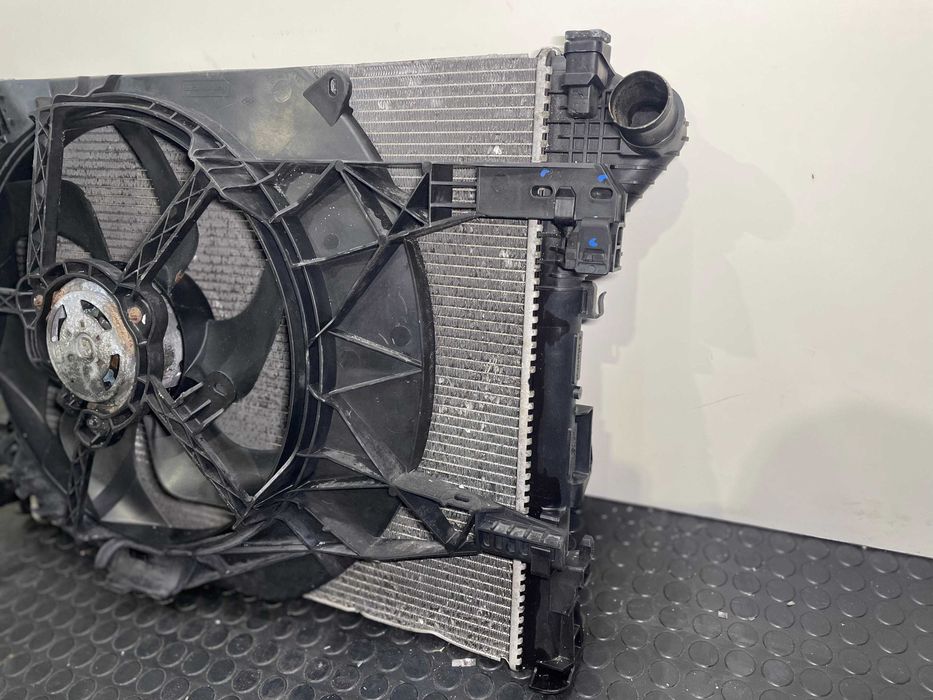 Radiador de água e ventilador Renault Trafic II 2.0DCI (2010)