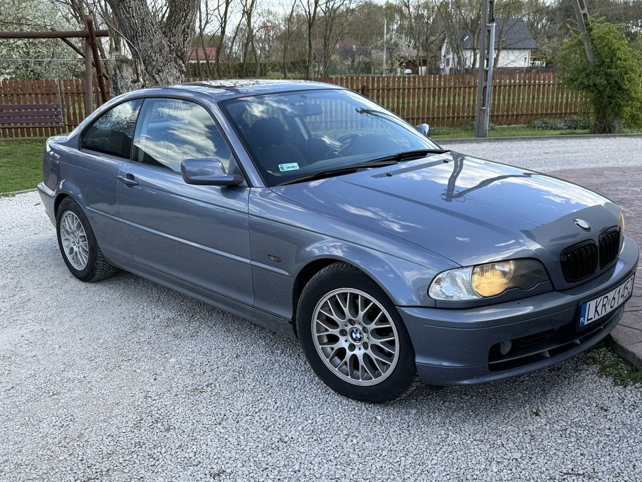Bmw e46 coupe 2.0 lpg / 2002r / ZDROWA BUDA / SZYBERDACH / 4x el szyby /