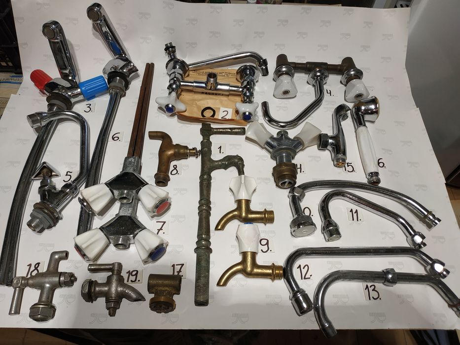 Кран латунный. Новый.