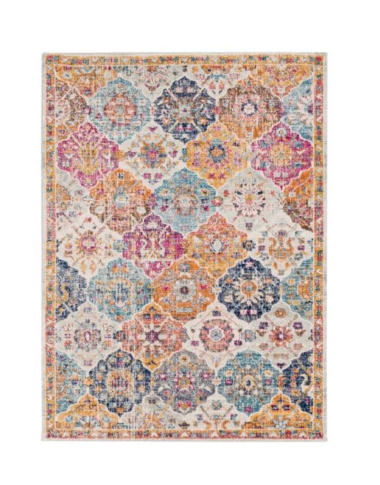 Tapete multicolorido 200x275
