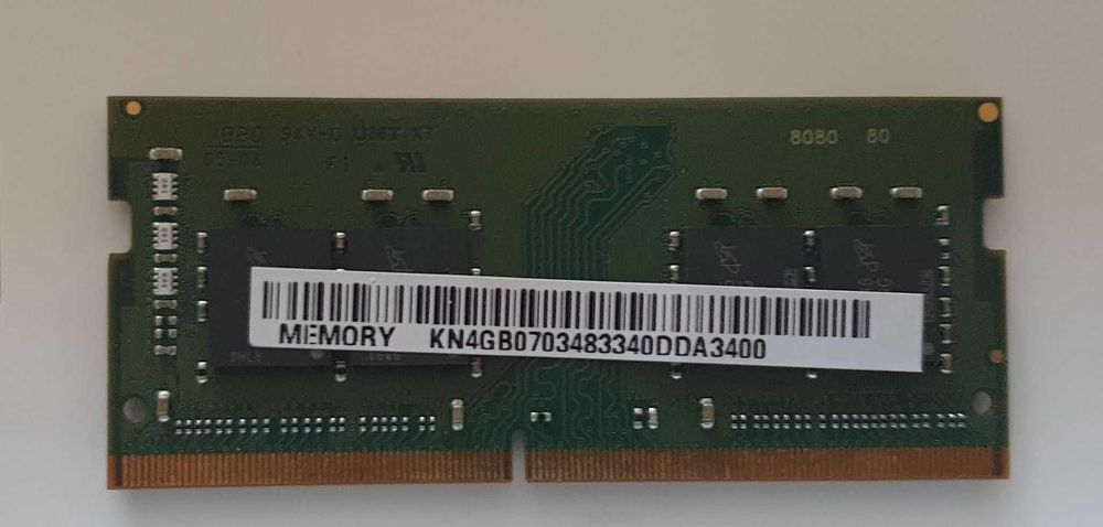 Pamięć Ram DDR4 4GB SODIMM PC4-2400T Kingston