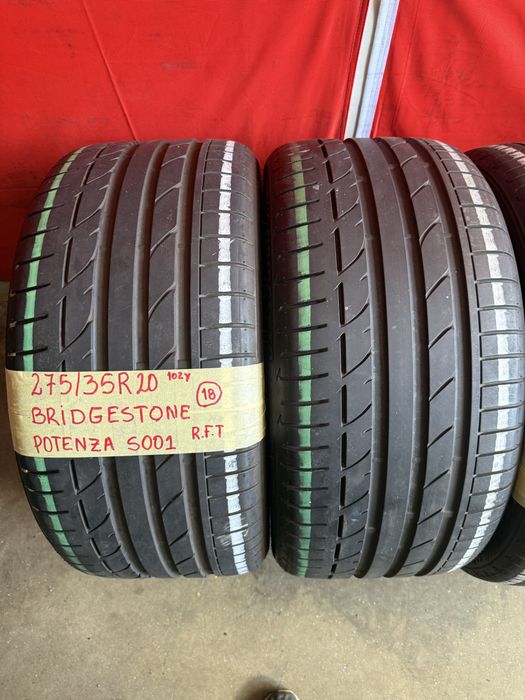 Pneus RFT 245/40/20 + 275/35/20 Bridgestone impecaveis