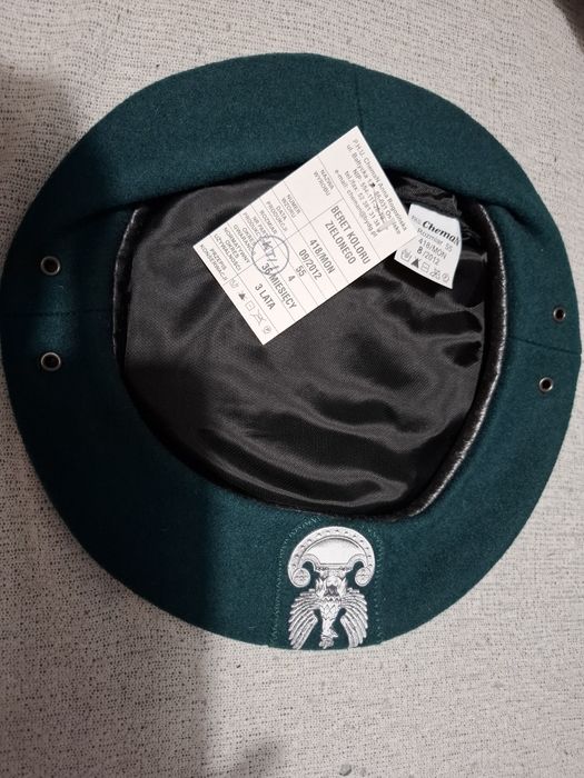 Beret Zielony Wojsk Lądowych WP MON rozmiar 55.