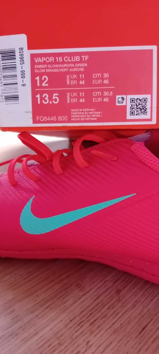 Buty Vapor 16 Club TF rozmiar 46