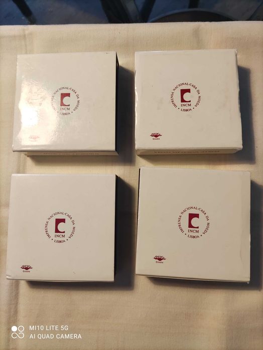 Moedas da imprensa nacional-casa da moeda.