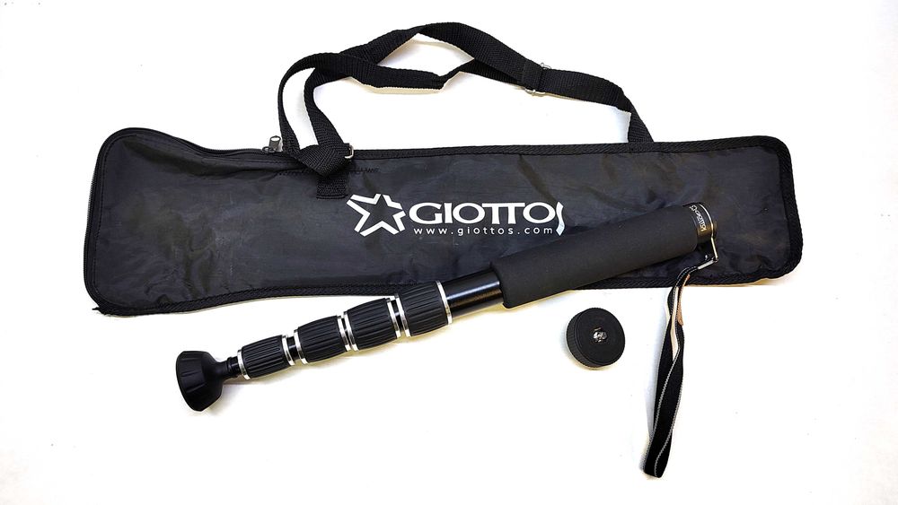 Monopod Statyw foto apartu Teleobiektyw Giottos MM9160 solidny i lekki