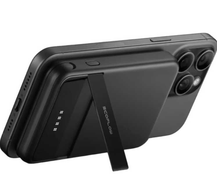 Павербанк EcoFlow RAPID Magnetic 5000mAh 30W Black (EF-RAPID5000-B-EU)