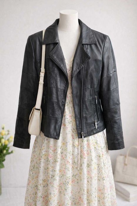 Nowa skórzana kurtka premium Broch leather