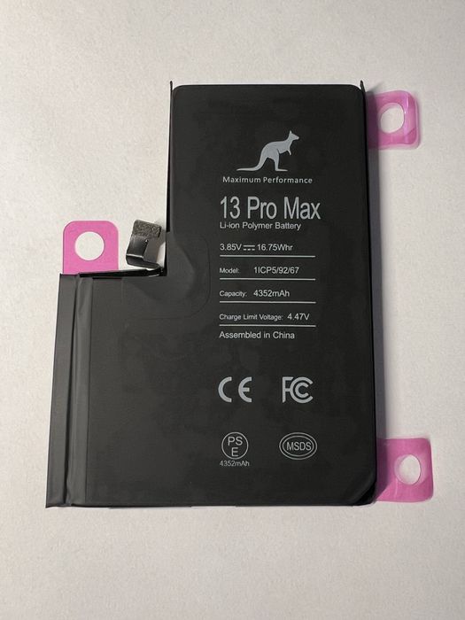 NOWA Bateria iPhone 13 PRO MAX + Taśma Montażowa