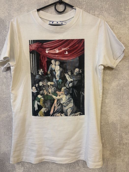 футболка off white