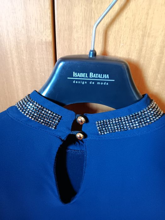 Camisa blusa azul
