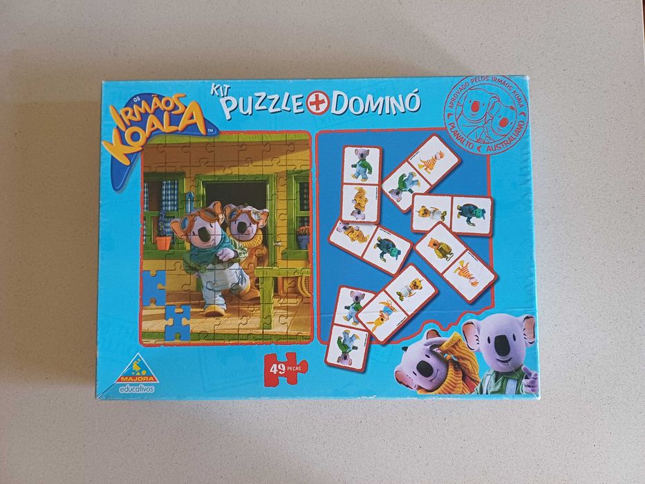 Kit Puzzle + Dominó