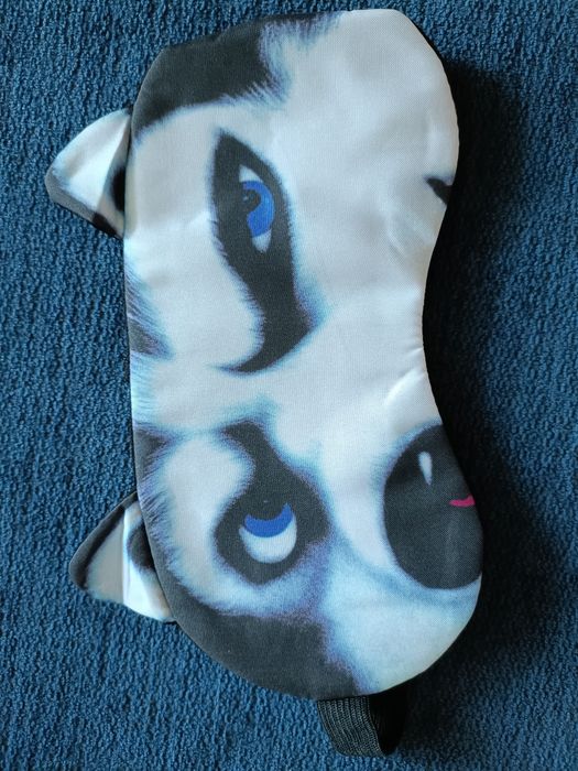 Маска для сна котик собака  зайка