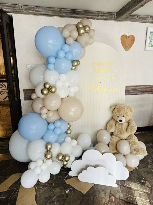 Dekoracja ścianka balony