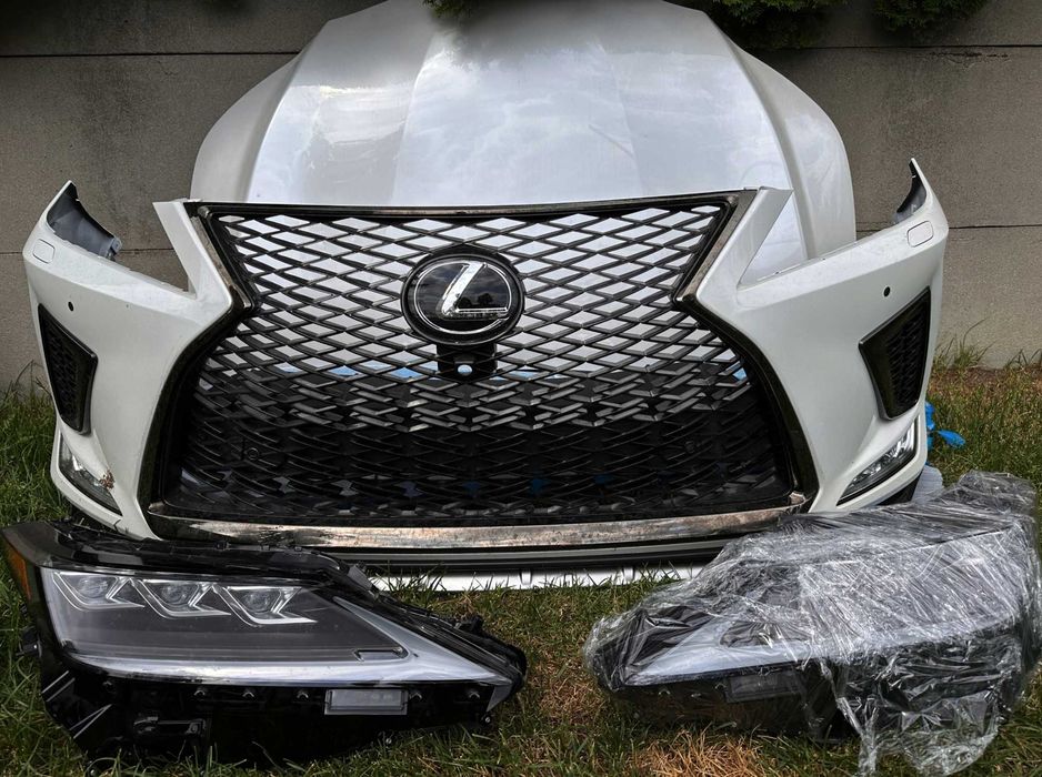 Бампер та капот Lexus RX 350h 450h 500h 2022-2024 разборка
