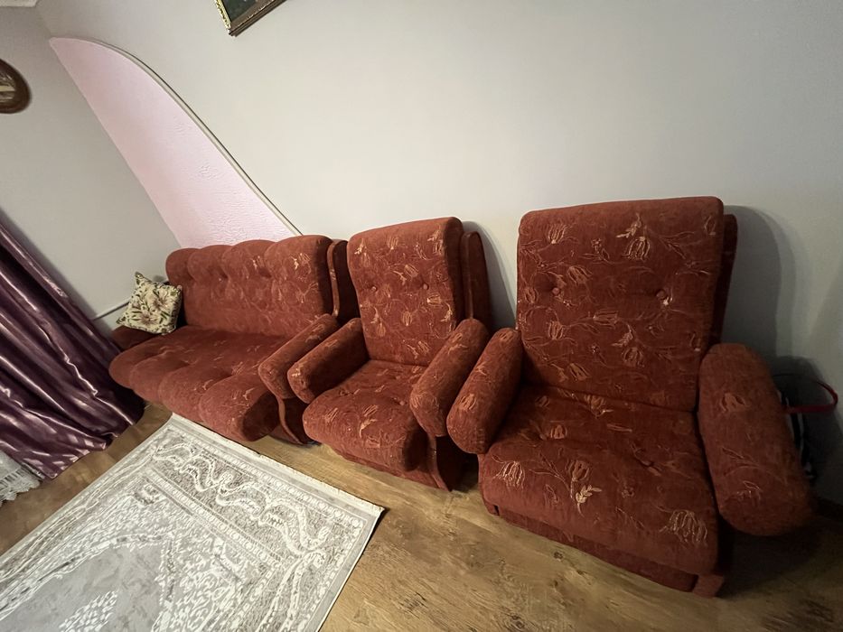 Мяка частина (диван і 2 крісла)