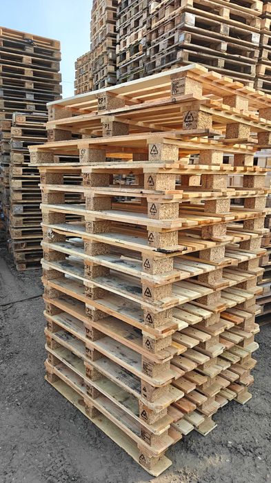 Palety chemiczne CP1 używane 1200x1000x140 mm