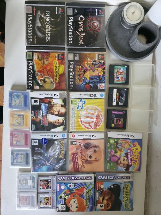 Jogos game boy / nintendo ds / ps1