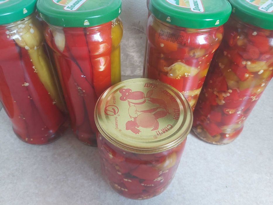 Аджика Кавказская из красных острых перцев 2025г, иная консервация