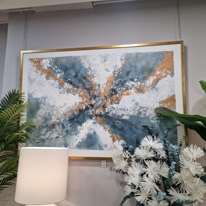 Quadro Abstracto Azul - 156X3,8X106  By Arcoazul Design