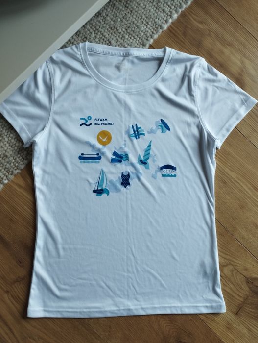 Rozmiar M damska sportowa koszulka bluzka