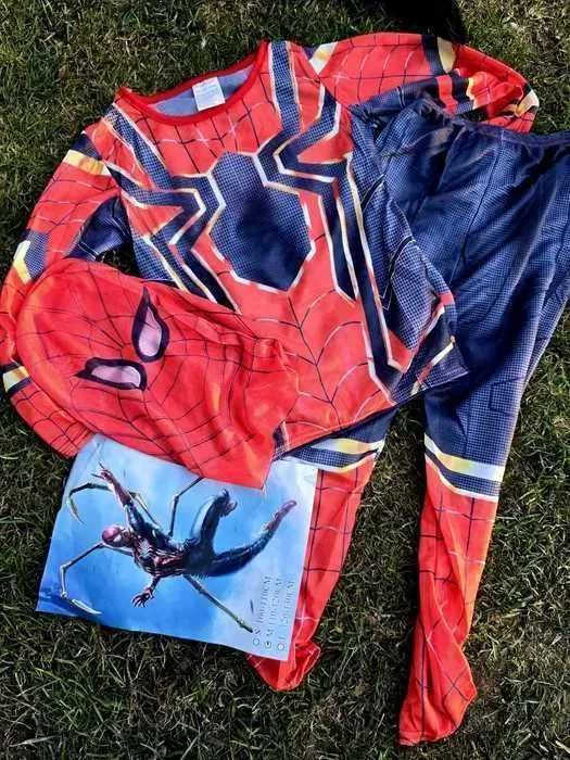Iron Spider-Man strój przebranie dla dzieci rozm S nowy
