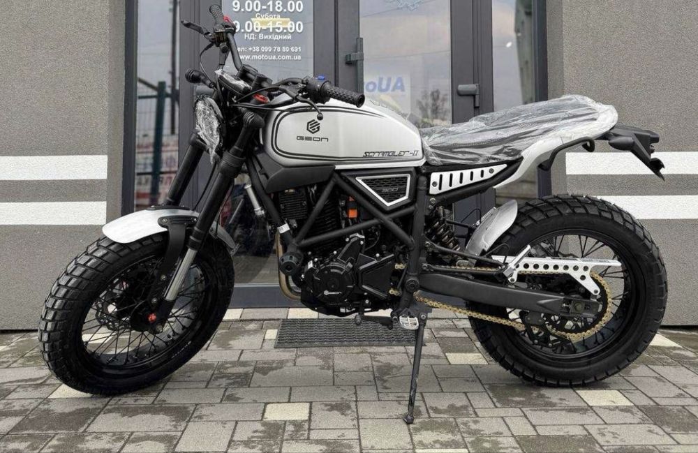 NEW‼️Мотоцикл Geon Scrambler 2 300ка 2026 р. Геон скрамблер новинка