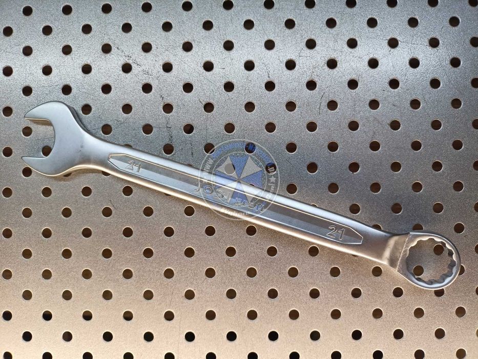 Klucz płasko-oczkowy odgięty 21mm Cr-V klucz 21mm klucz płaski 21mm