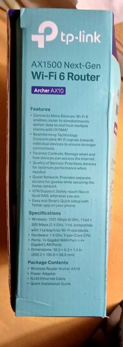 Router TP-Link AX1500447246632202414081