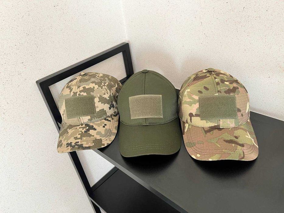 Якісна військова кепка, бейсболка S, M, L Піксель Мультикам Олива