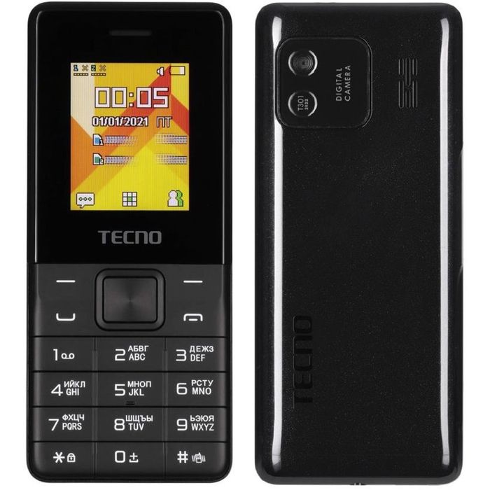 Телефон Tecno t301 в идеальном состоянии.Полный комплект