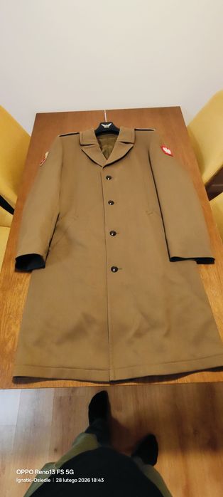 Płaszcz wojskowy lądowy