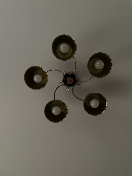 Люстра на 5 плафонів