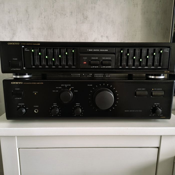 Onkyo - wzmacniacz a-8820 + korektor EQ-101
