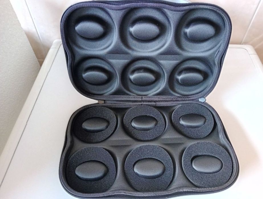 Estojo Mala Relógios Viagem 6 Relógios Hamilton Tissot Fortis Seiko