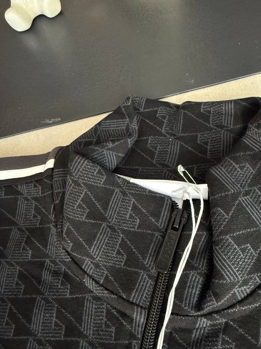 Світшот Кофта олімпійська зіпка  zip Lacoste Monogram  розмір  S-XL