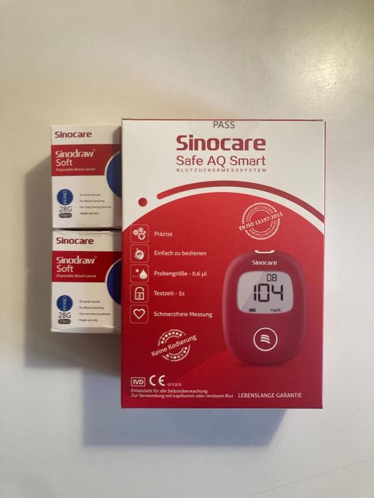 Glukometr Sinocare Safe AQ
